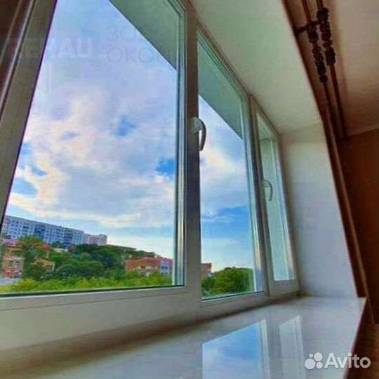 Пластиковое окно с установкой