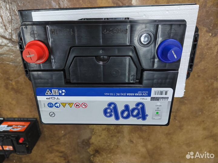 Аккумулятор Topla 65 Ач обр 650 А