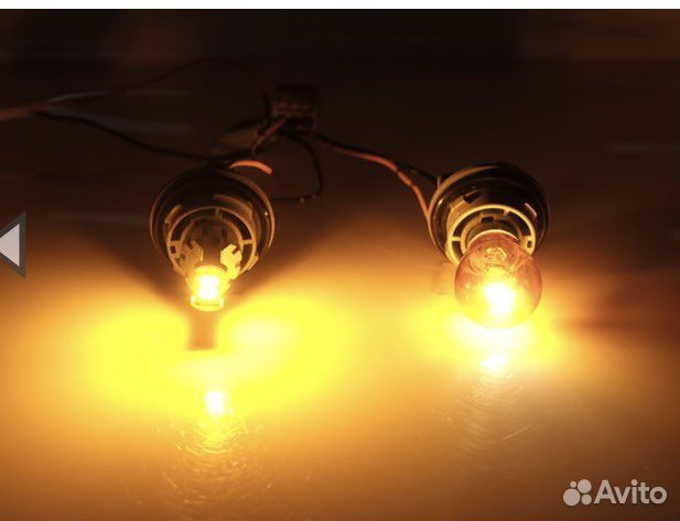 Led лампы PY21W цена за 4шт