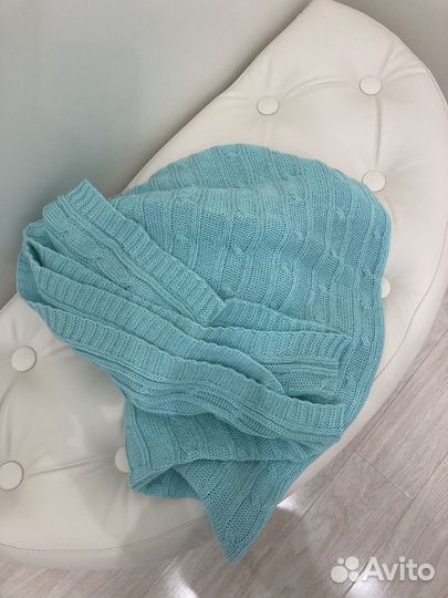 Плед вязаный