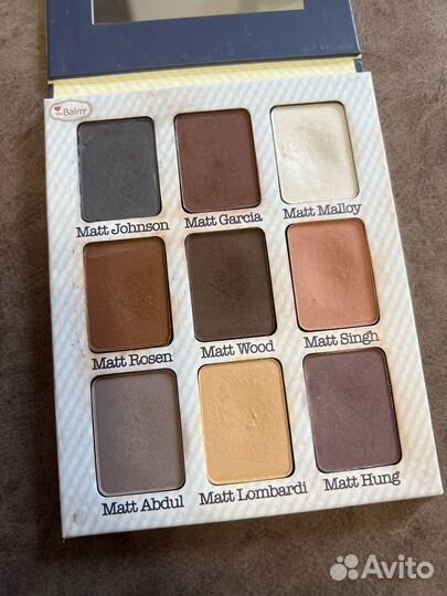 Палетка теней theBalm meet matt(e) nude
