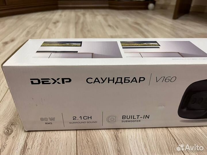 Саундбар dexp V160 черный