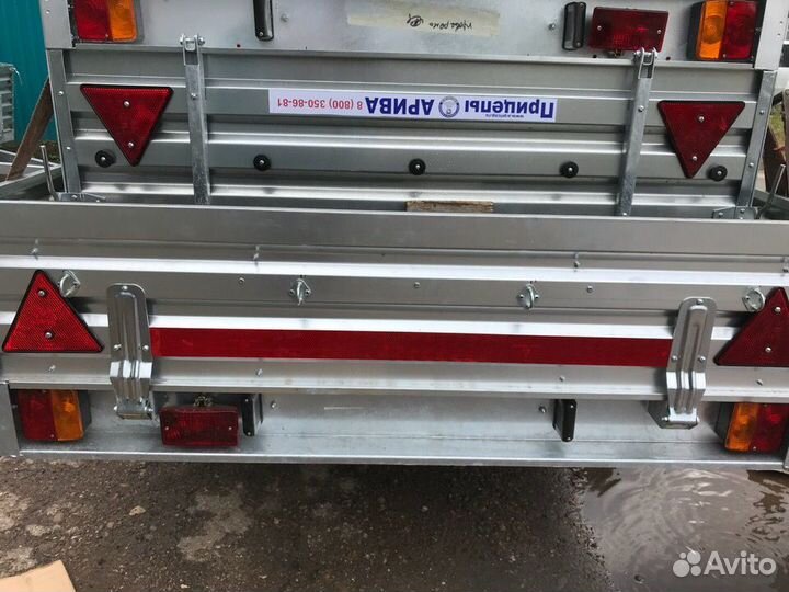 Светоотражающая лента на прицеп для контурной мар