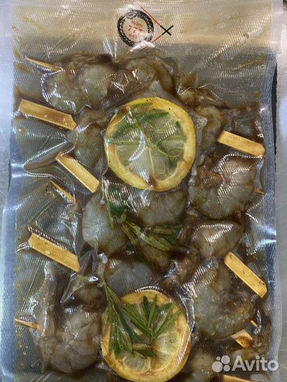 Морепродукты для гриля/мангала/сковороды