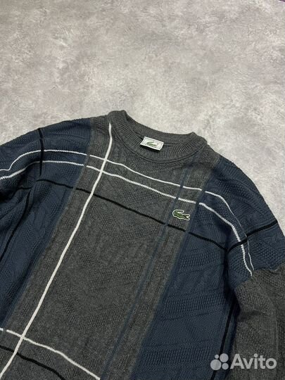 Оригинал Lacoste Vintage Свитер Из Шерсти