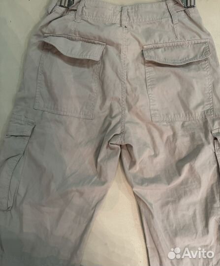 Брюки карго ecru