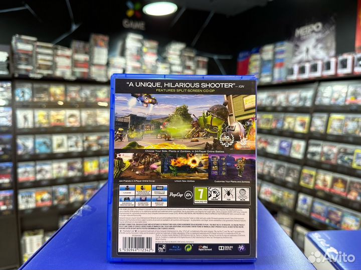 Игры для PS4: Plants vs Zombies: Garden Warfare
