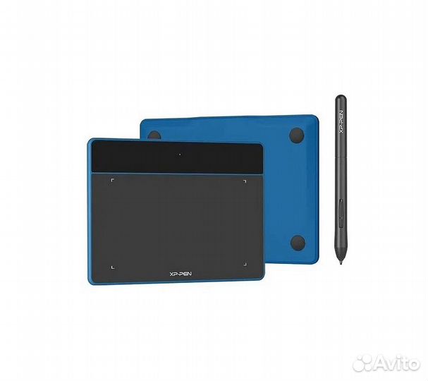 Графический планшет XP-Pen Deco Fun S, синий