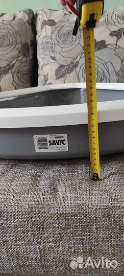 Туалет для кошек с бортом 