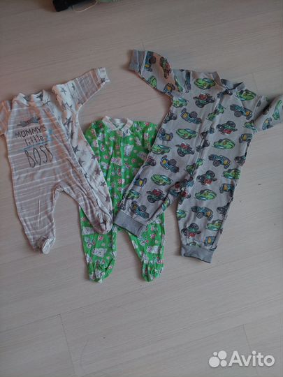 Вещи пакетом для малыша,ползунки,распашонки,костюм