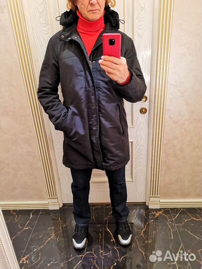Pal zileri пуховик парка куртка р48-50-52