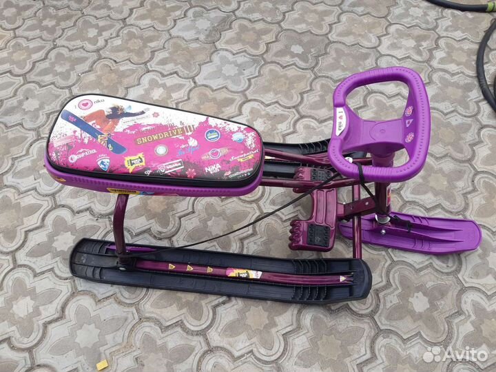 Детский снегокат бу