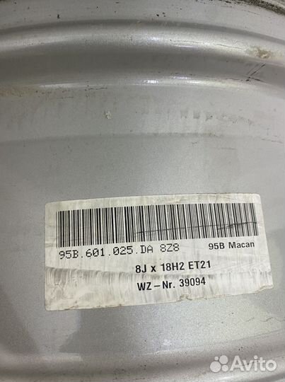 Диск литой Porsche macan r18 +