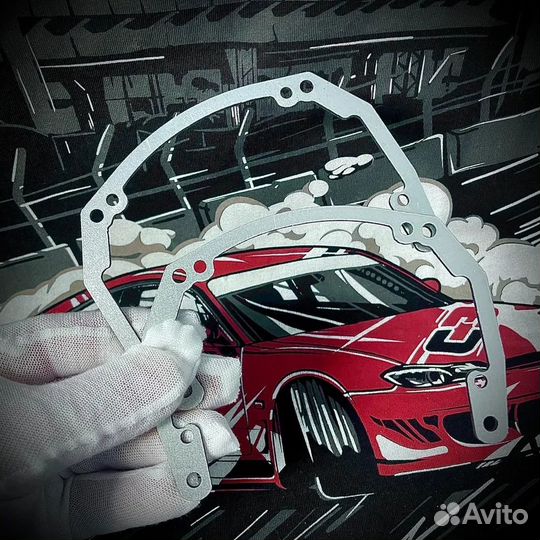 Рамки для замены линз Mercedes W203 2000-2008