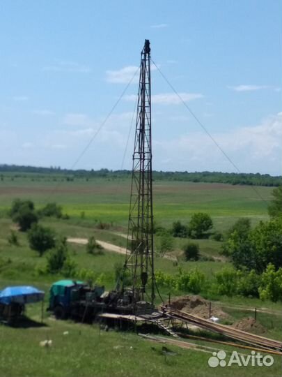 Бурение на воду станком урб 3А3