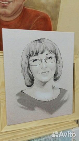 Портрет карандашом в Казани