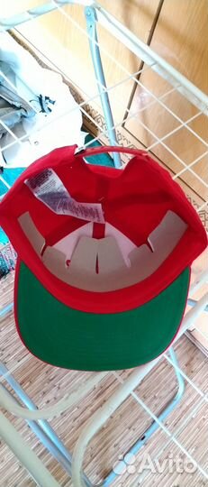 Кепка бейсболка Vans clasik drop V boys.красная фи