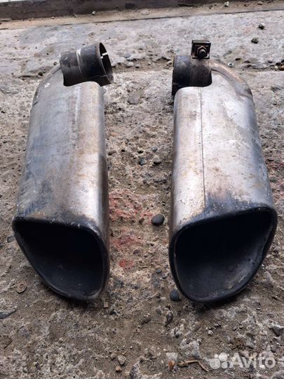 Насадки глушителя на Porsche Cayenne 955