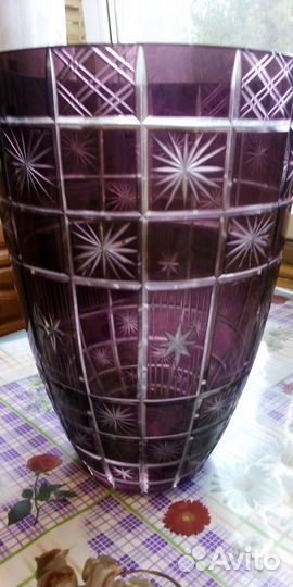 Ваза хрустальная (винтаж)