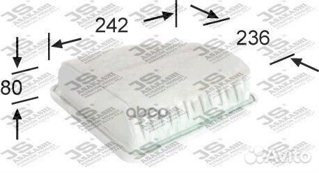 Фильтр возд.lexus IS, toyota RAV 4 III A1518 J