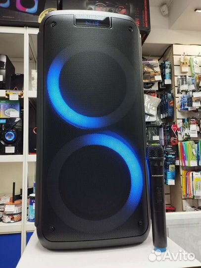 Большая Портативная Колонка Nakatomi GS-50 Караоке