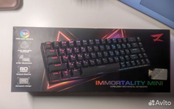 Игровая клавиатура zet gaming immortal mini