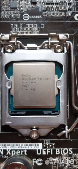 Asus H81M-K + Xeon Е3 -1270 v3