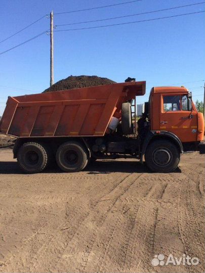 Услуги самосвала Камаз 65115 в Нижних Сергах
