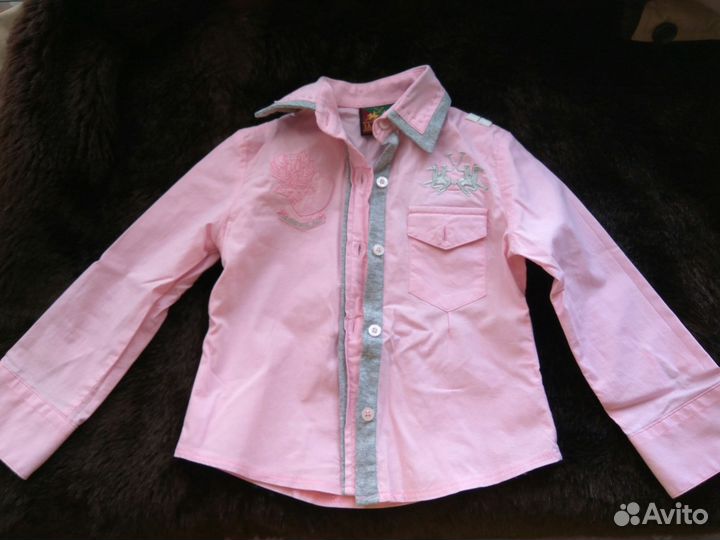 Рубашка La Martina для девочки, размер 92