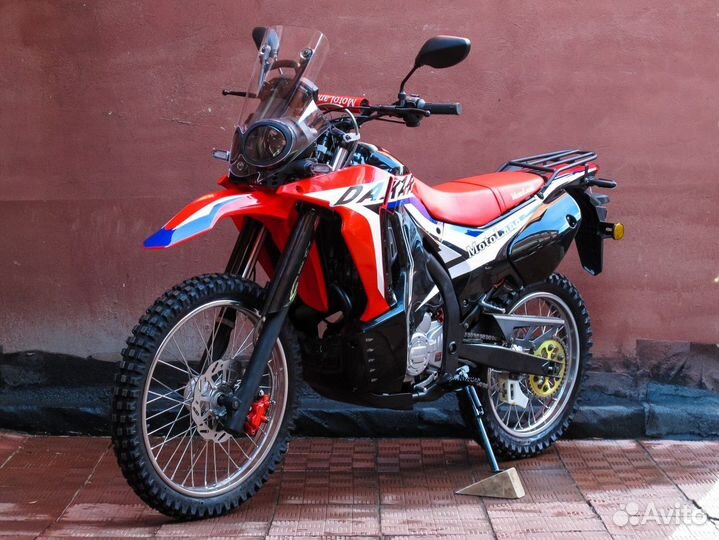 Мотоцикл эндуро motoland dakar lt (xl250-f) (165fm