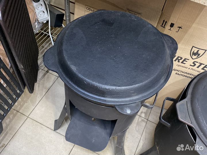 Казан чугунный узбекский