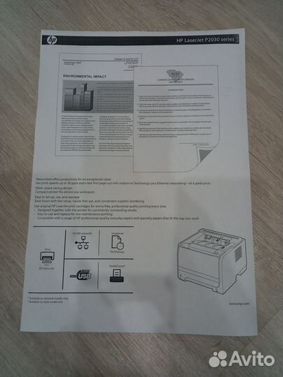 Принтер Hp Laser Jet P2035