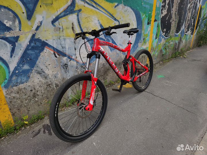 Велосипед горный двухподвес
