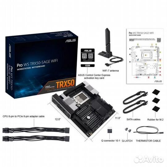 Материнская плата asus PRO WS TRX50-sage wifi /AMD