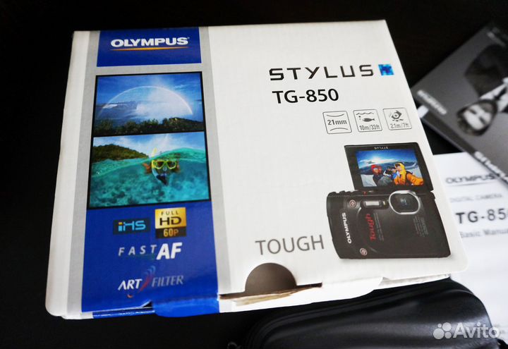 Фотоаппарат Olympus Stylus Tough TG-850 iHS