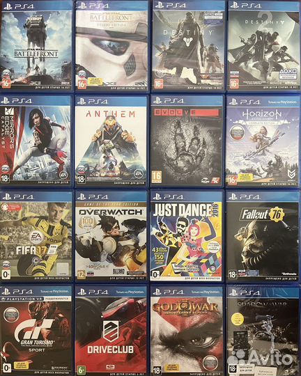 Игры для Playstation 4