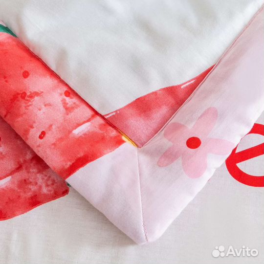 Белье постельное с одеялом сатин хлопок