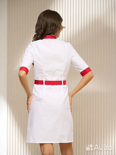 Халат медицинский Panacea, размер 46, 50 новый