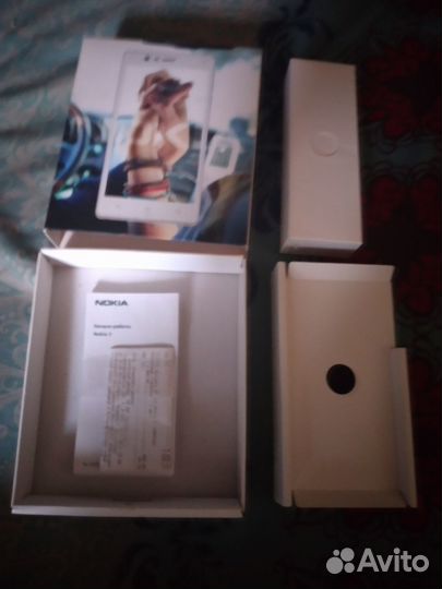 Коробка от телефона nokia 3