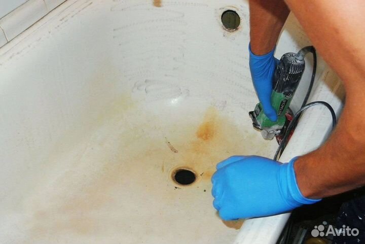 Реставрация ванн жидким акрилом.Опыт работы 15 лет