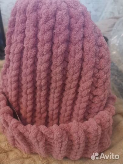 Шапка теплая beanie