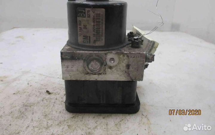 Блок абс, 13244860 Opel Zafira B 2005 - 2014 года