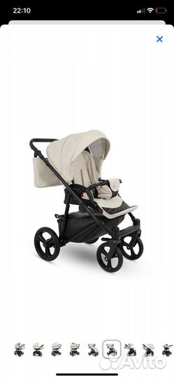 Коляска Camarelo tisso 3 в 1 цвет латте