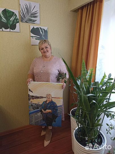 Алмазная мозаика по фото - набор