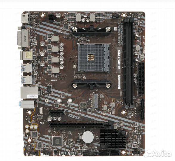 Материнская плата MSI A520M-A PRO Новая