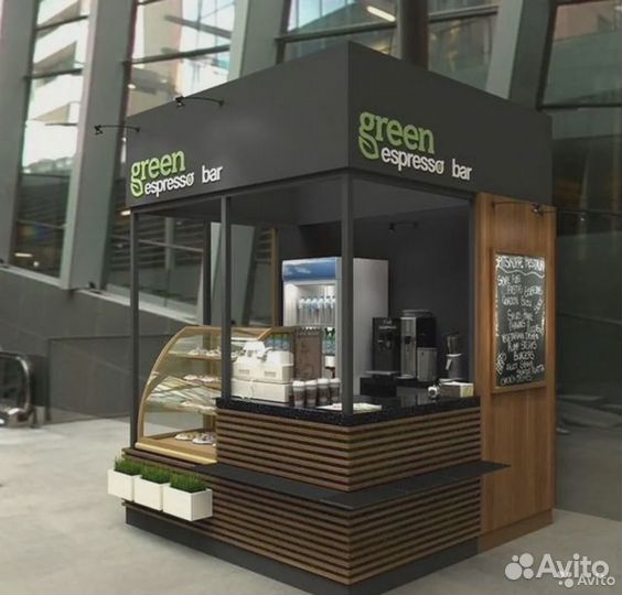 Островки для ТЦ, торговый остров кофе