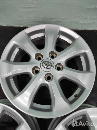 Диски toyota r16 /5*114.3/et 45/dia 60.1- 3 штуки
