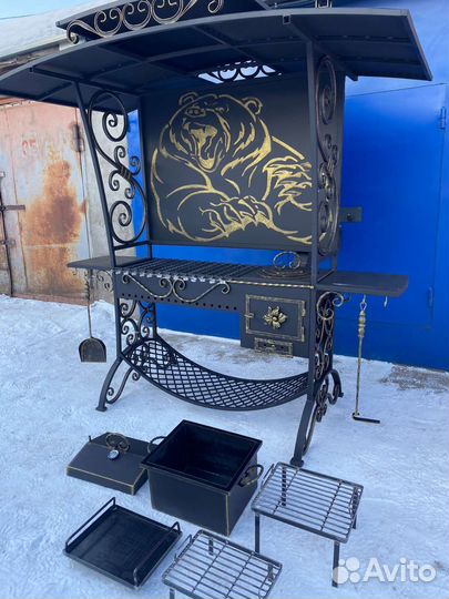 Мангал,мангальный комплекс 3 в 1