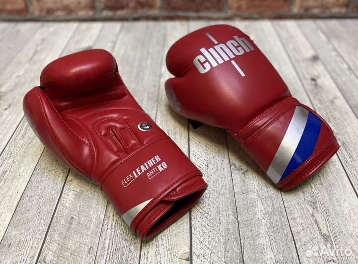 Боксерские перчатки clinch Оlimp