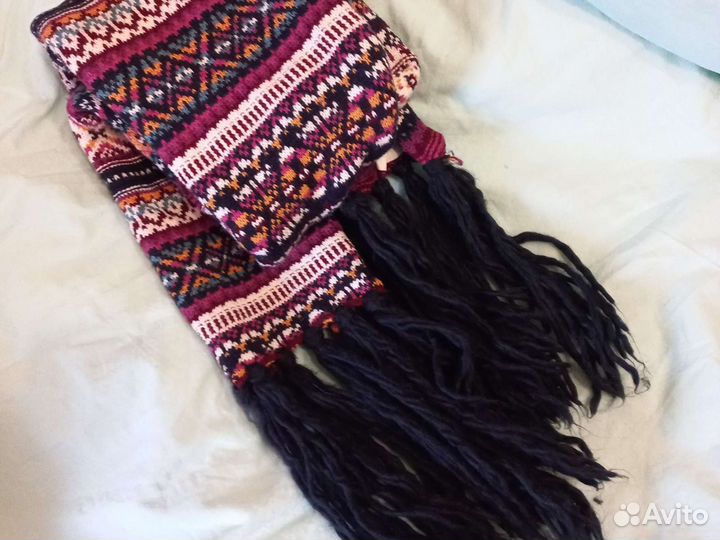 Шарф длинный